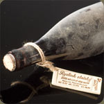 Keramická viněta na dárkové nebo archivní víno